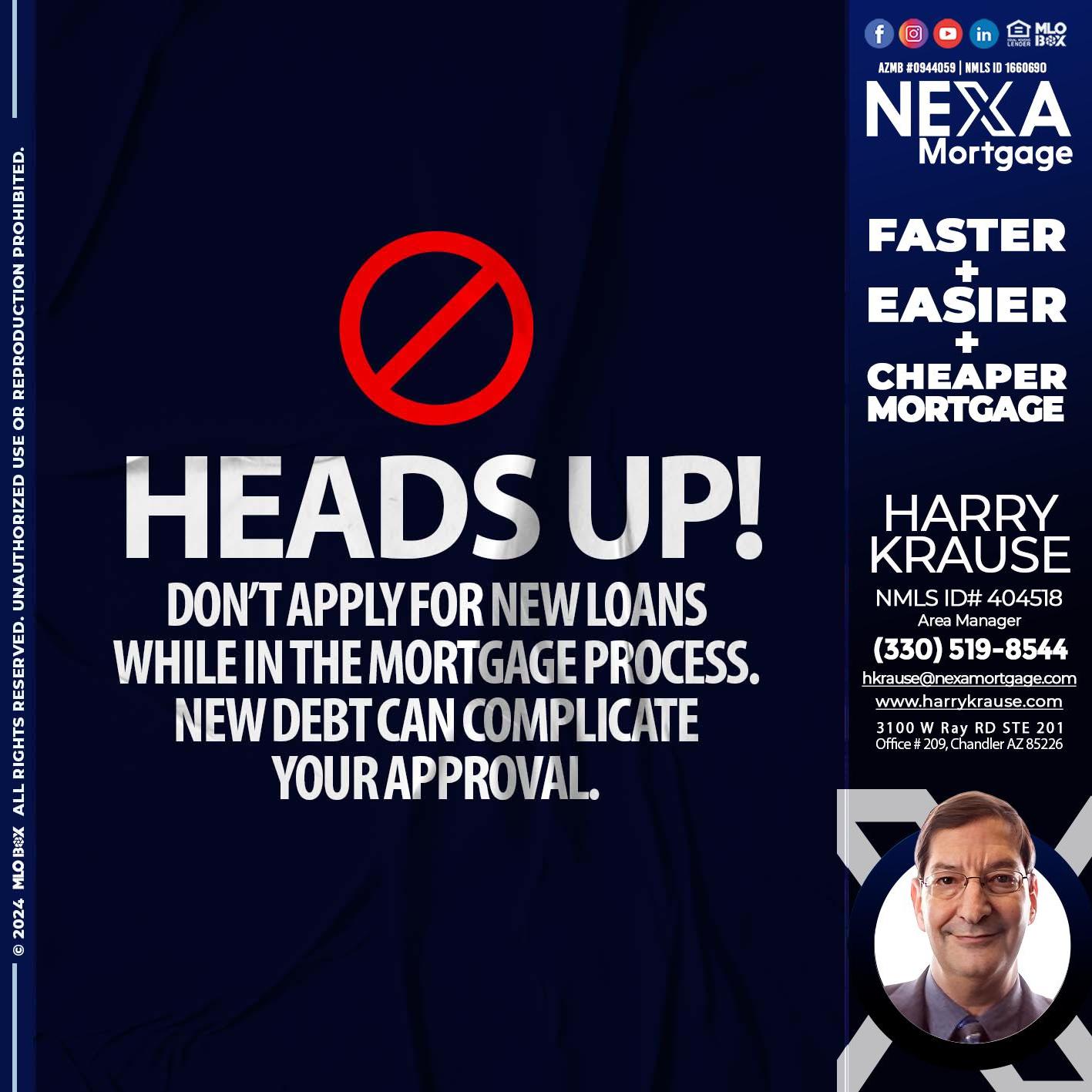 heads up - Harry Krause -Area Manager