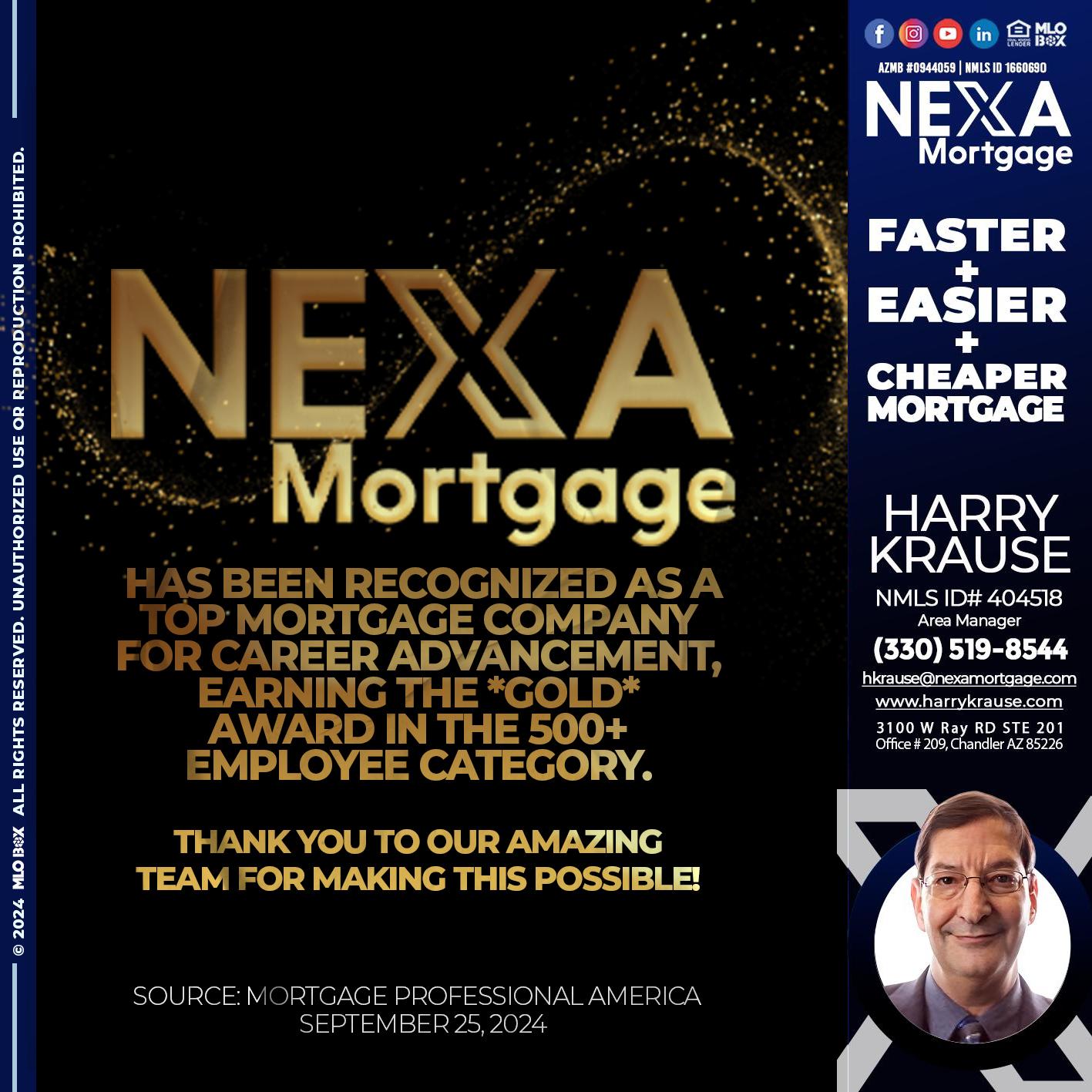 nexa 500 - Harry Krause -Area Manager