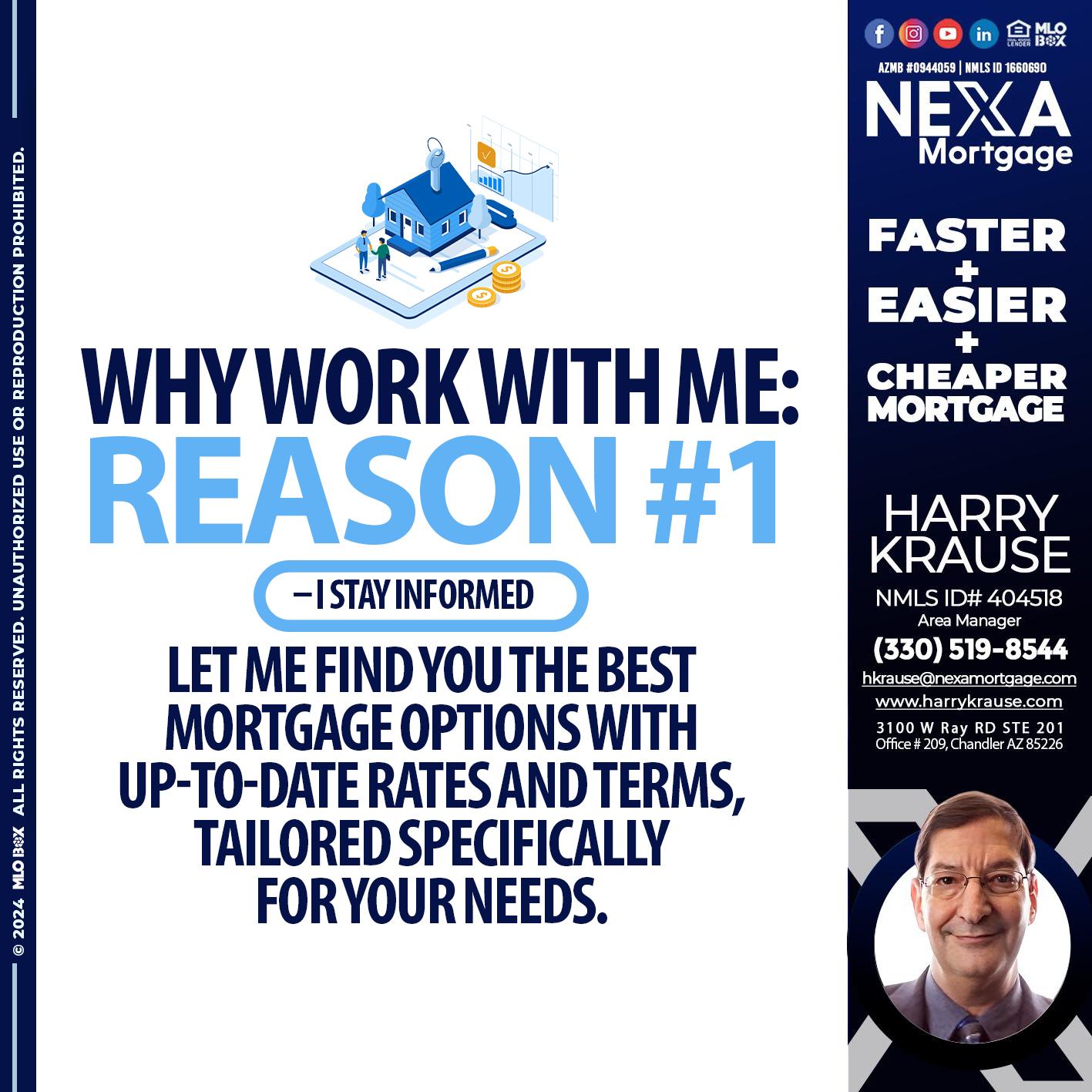 REASON 1 - Harry Krause -Area Manager