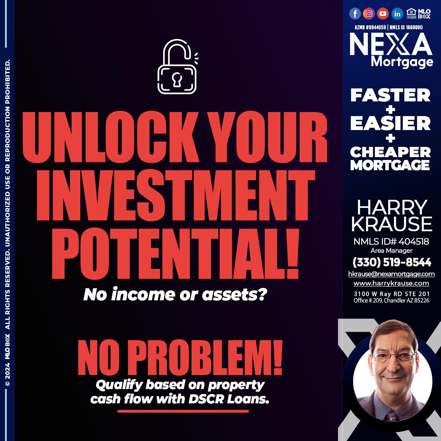 unlock your - Harry Krause -Area Manager