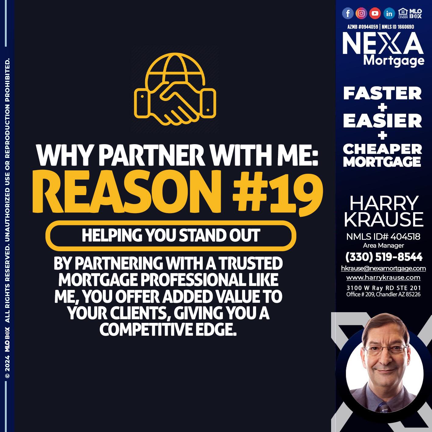 r19 - Harry Krause -Area Manager