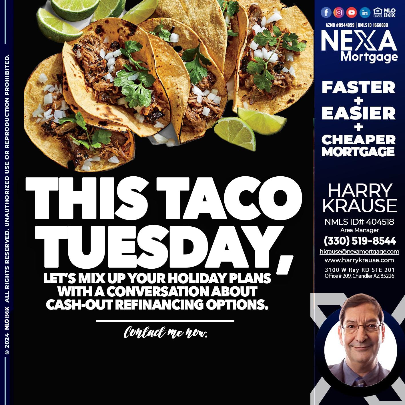 taco tuesday - Harry Krause -Area Manager