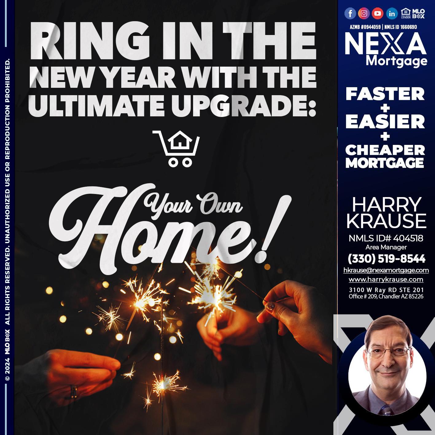 RING IN THE NEW - Harry Krause -Area Manager