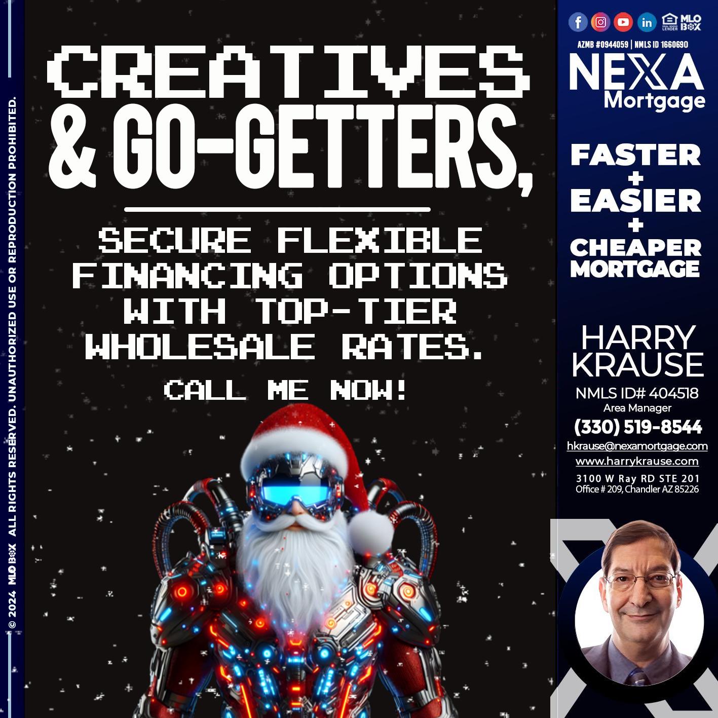 creatives and go-getters - Harry Krause -Area Manager