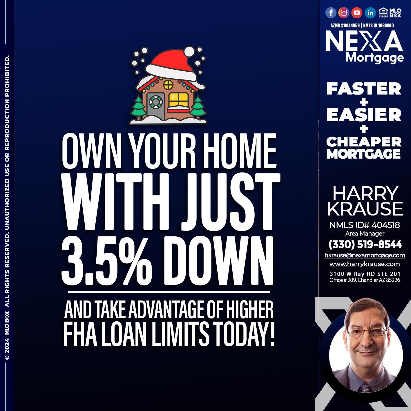 own your home - Harry Krause -Area Manager