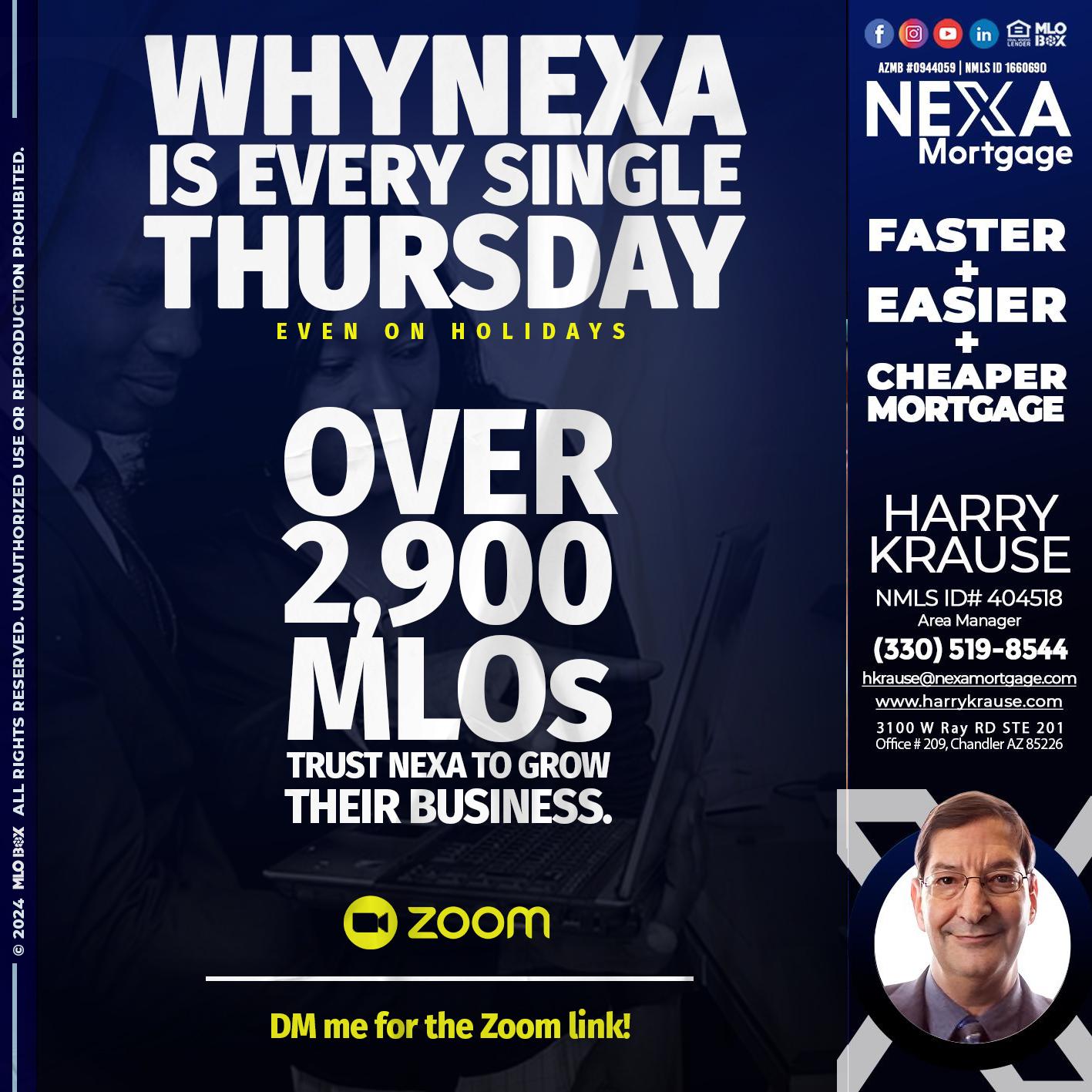 why nexa - Harry Krause -Area Manager